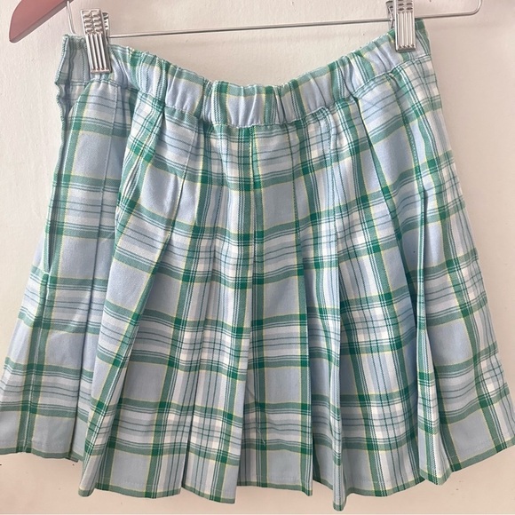 NWT Aerie Clueless Preppy Academia plaid y2k skirt in size Medium - Picture 5 of 8